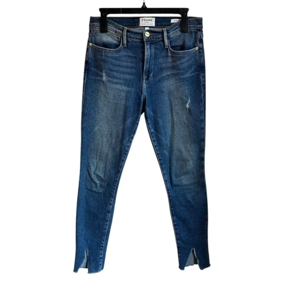 FRAME Le High Skinny Jeans Size 28